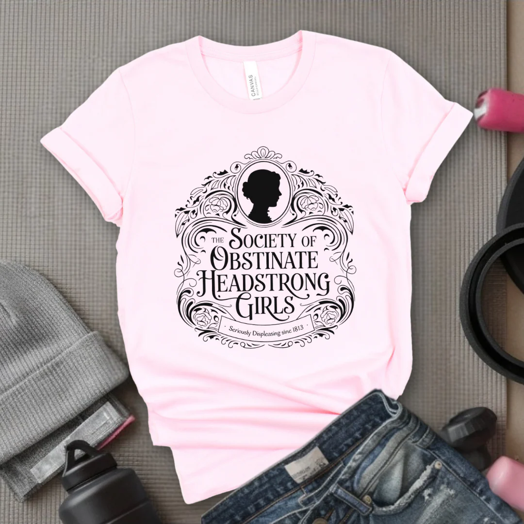 Society Of Obstinate Headstrong Girls - Feminist Women Empowerment Shirt - R.B.G Tshirt - Gifts for Feminists - Bella Canvas 3001 - Image 8