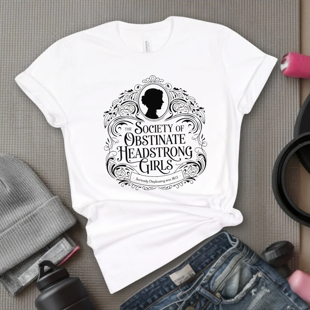 Society Of Obstinate Headstrong Girls - Feminist Women Empowerment Shirt - R.B.G Tshirt - Gifts for Feminists - Bella Canvas 3001 - Image 9