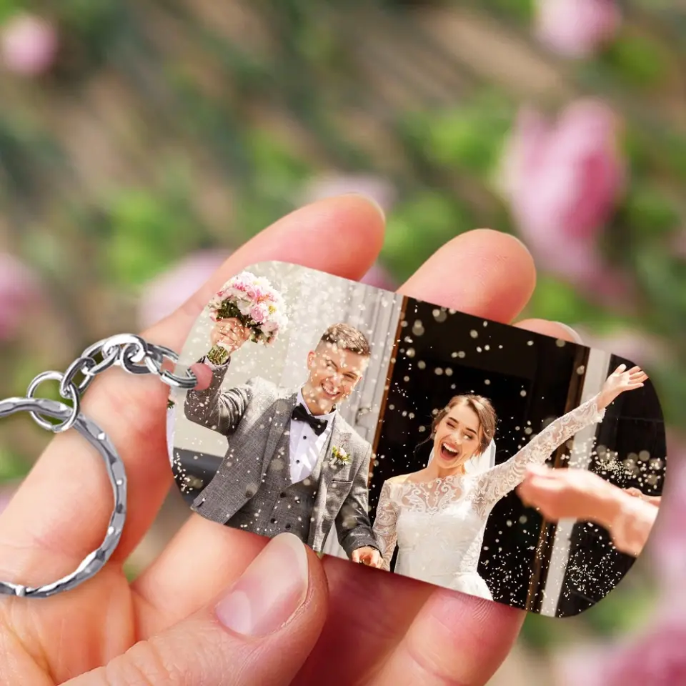 Son-in-law Hand Chosen By Daughter - Stainless Steel Keychain - Image 5