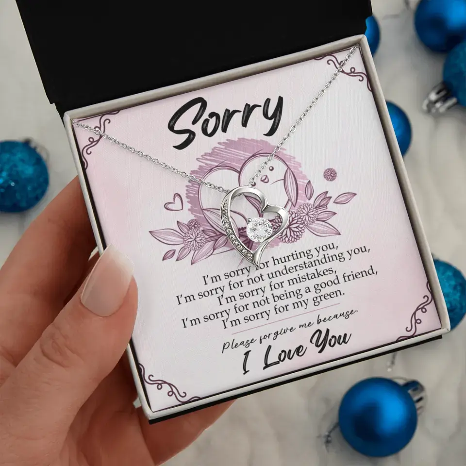 Sorry For Hurting You - Necklace Jewelry Multiple Choice - Image 2