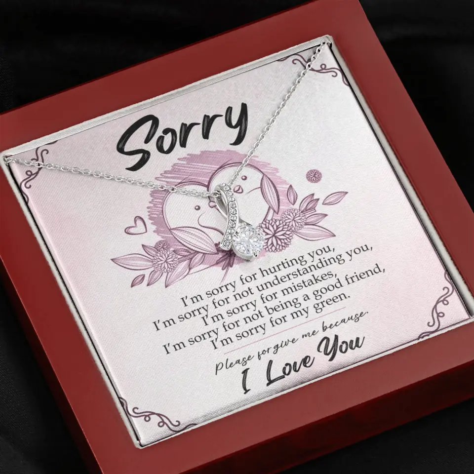 Sorry For Hurting You - Necklace Jewelry Multiple Choice - Image 56