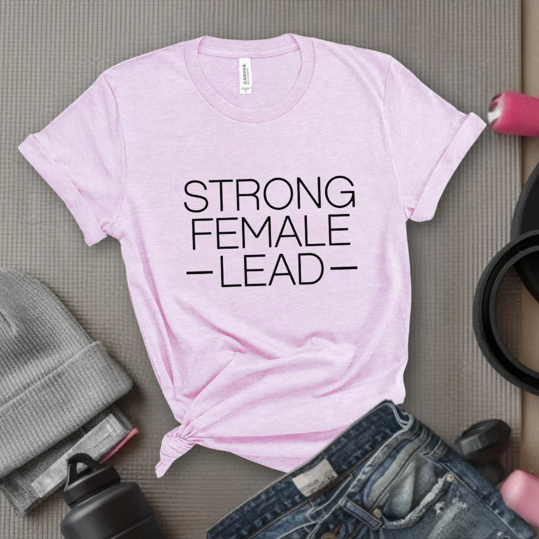 Strong Female Lead - Bold Women In History Tee - Gifts for Her - Feminist Tee - Bella Canvas 3001 - Image 7
