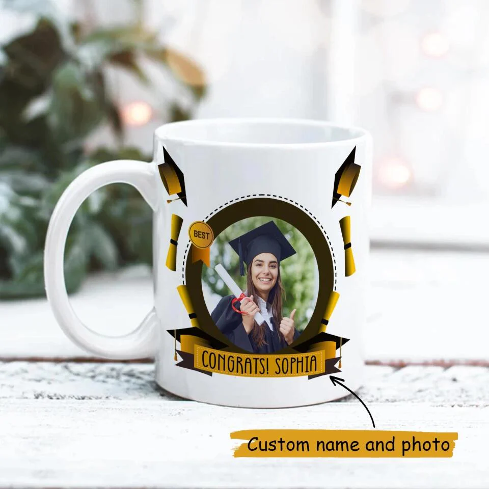 Success Is The Ability To Go From One Failure Custom Mug Graduation Gift - Image 4