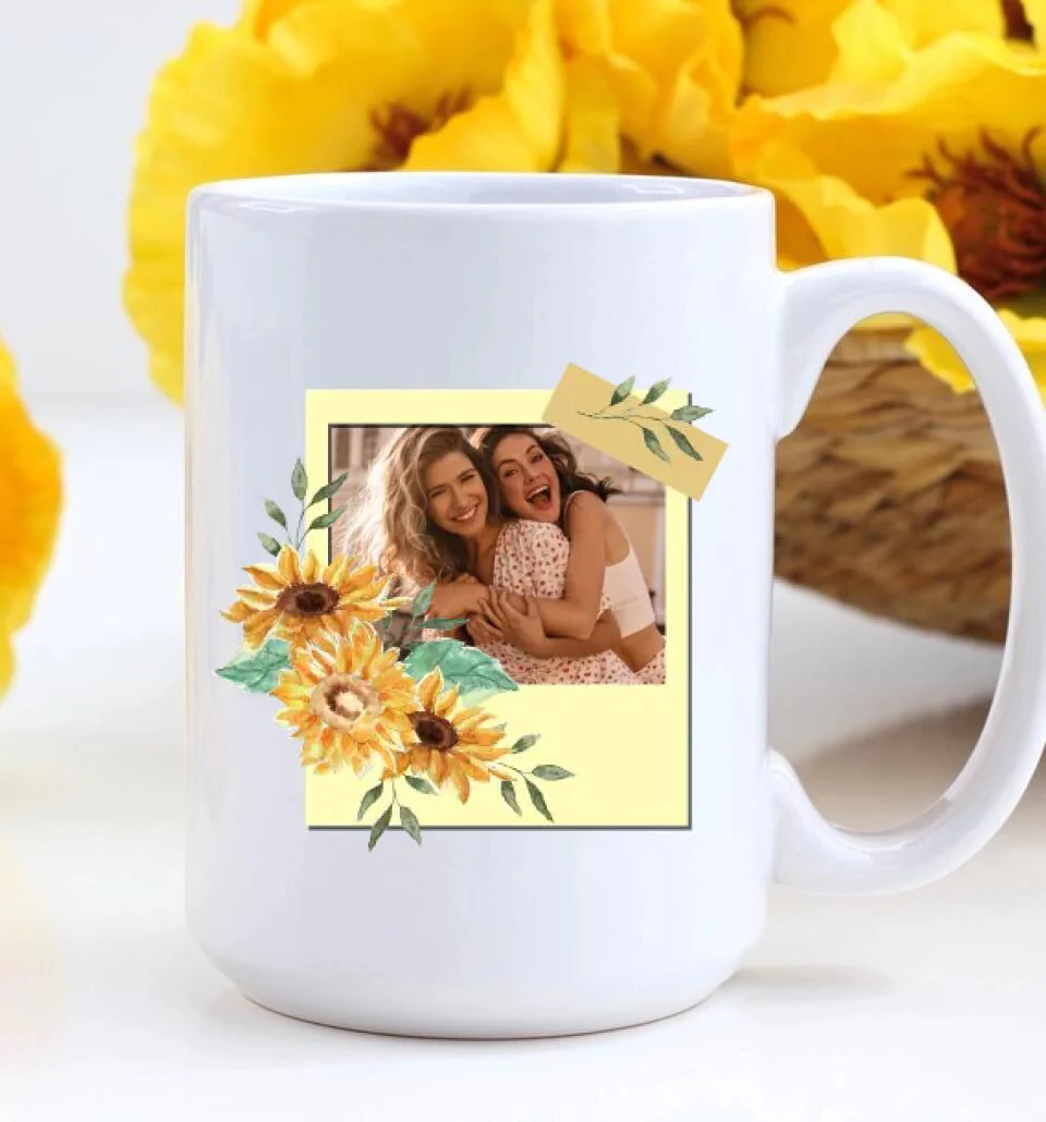 Sunflower Best Sister In Law Ever Custom Mug Wedding Gift For Her - Image 6