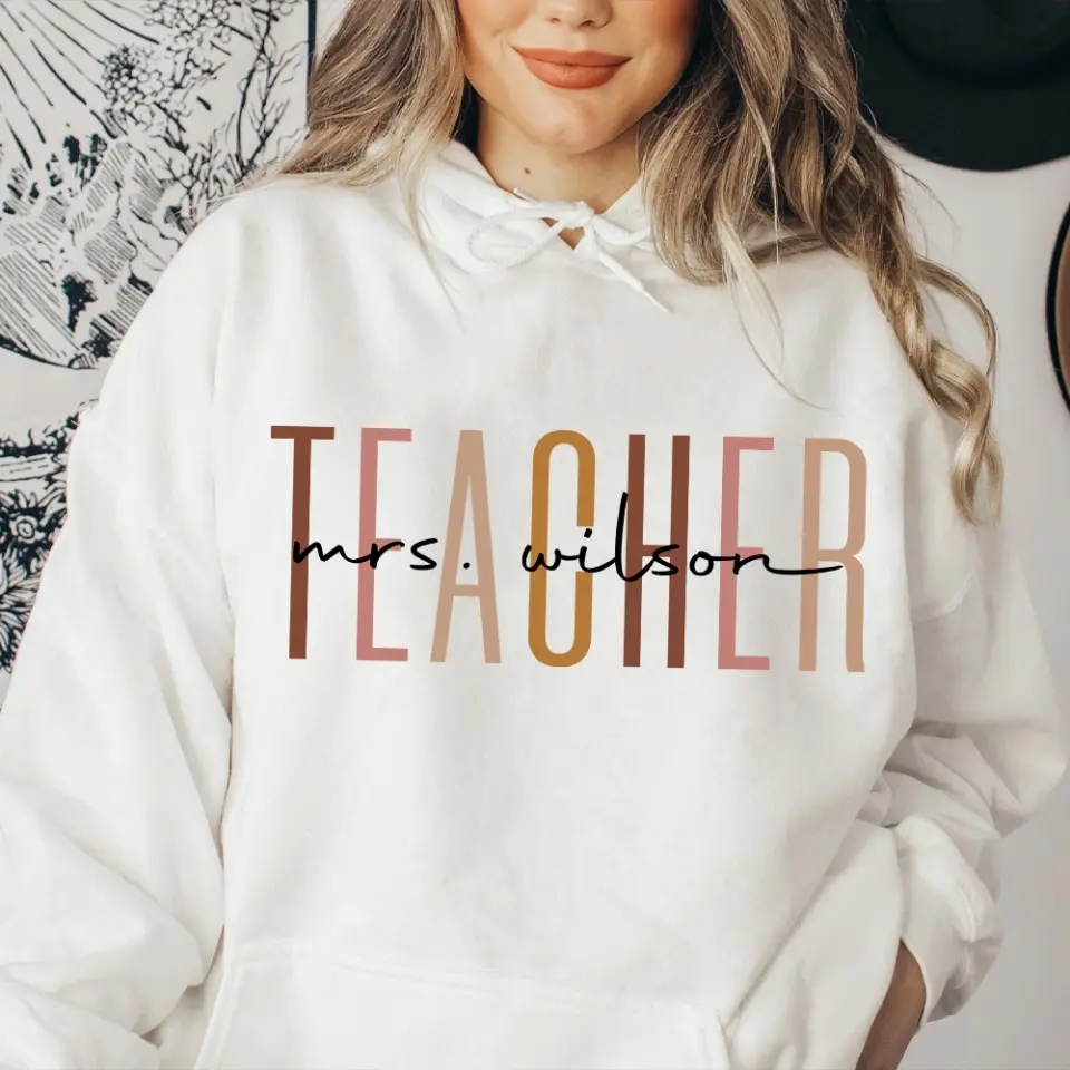 Teacher Life, Standard Crew Neck Sweatshirt, Gift For Teacher | 310IHPNPTS1122 - Image 12
