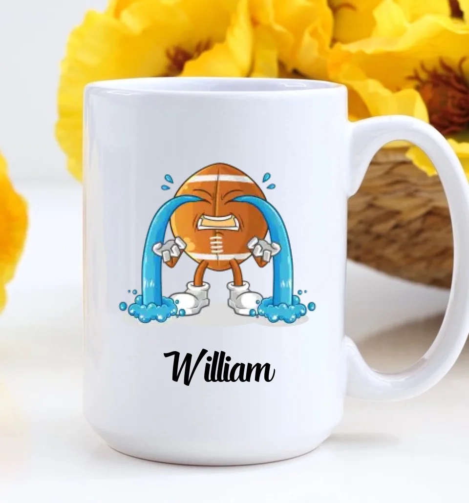 Tears of my Fantasy Football Opponents - Funny Football Saying Coffee Mug - Game Day Gift for Football Lovers, Fans - Image 8