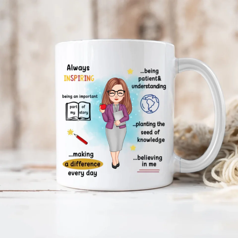 Thank You For Being Such A Great Professor - 11oz 15oz White Mug - Gift For Professor Teacher - Image 10