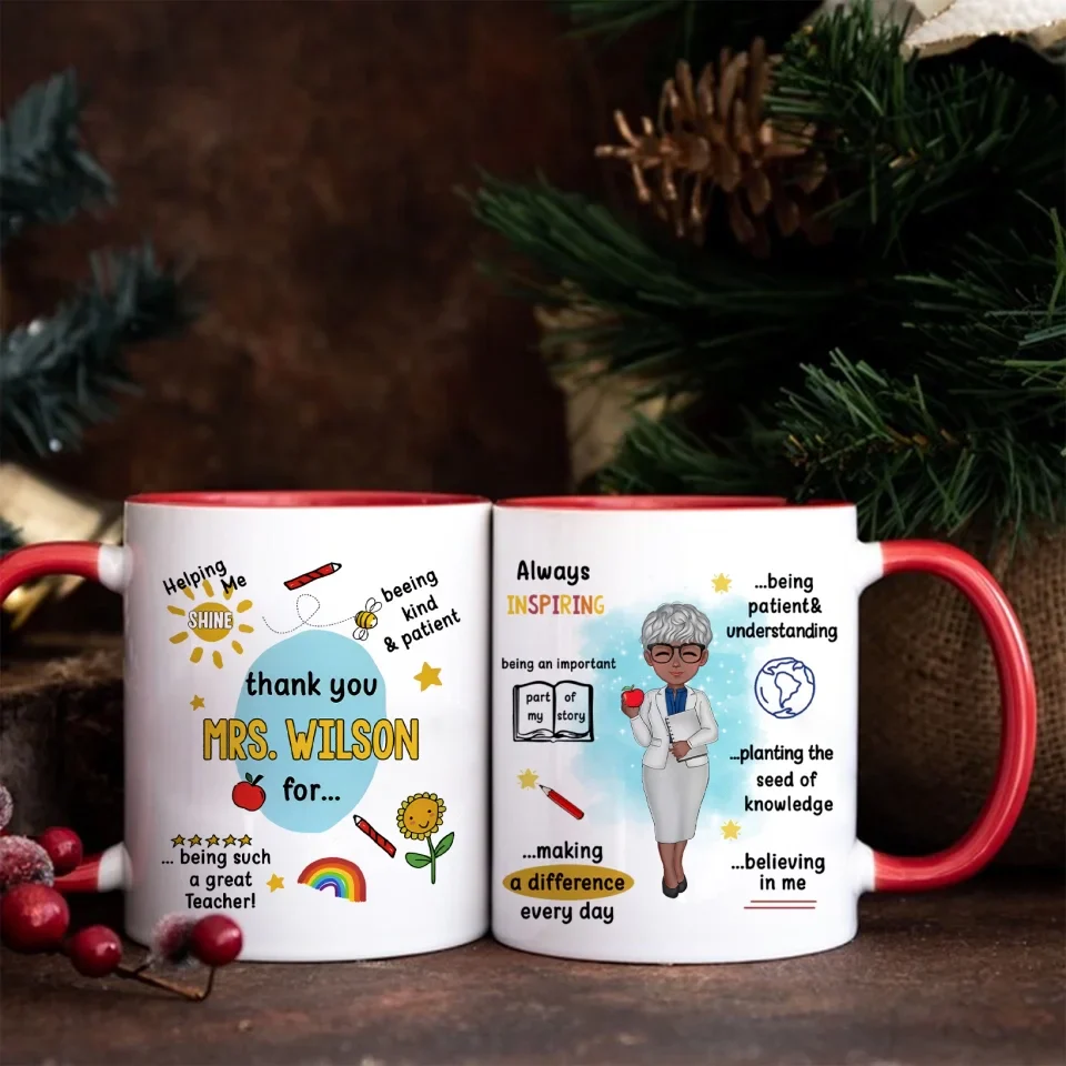 Thank You For Being Such A Great Professor - 11oz 15oz White Mug - Gift For Professor Teacher - Image 13