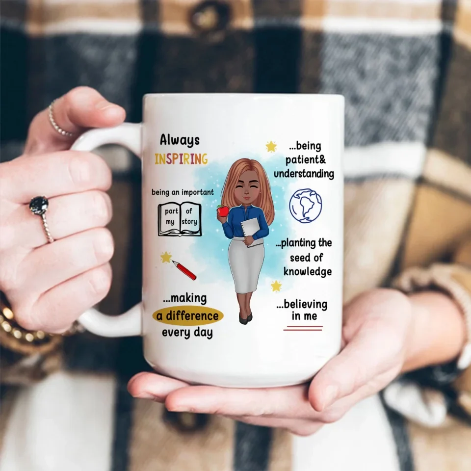 Thank You For Being Such A Great Professor - 11oz 15oz White Mug - Gift For Professor Teacher - Image 8