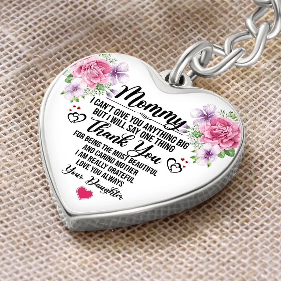 Thank You For Being The Most Beautiful And Caring Mother Personalized Necklace - Image 13