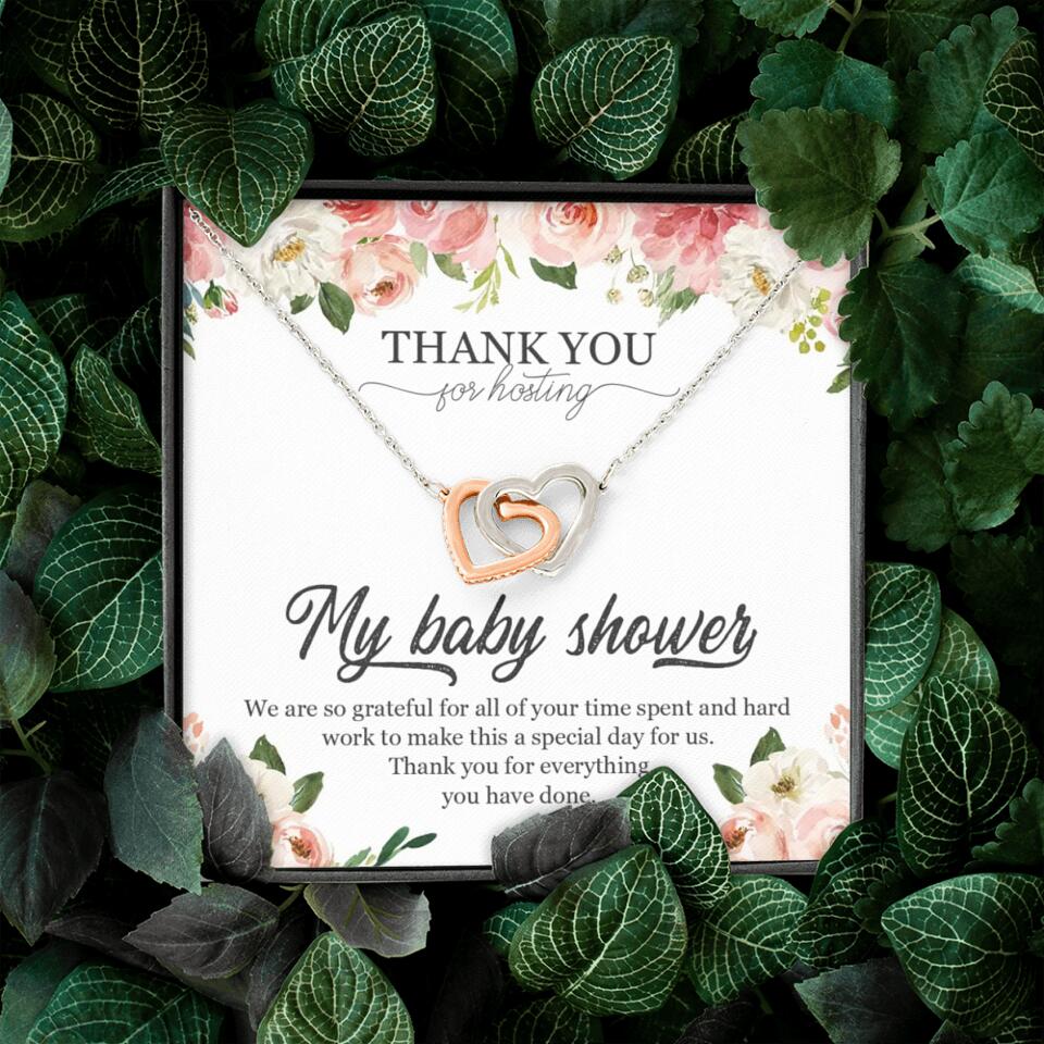 Thank You for Hosting My Baby Shower Special Necklace Appreciation Gift - Image 58