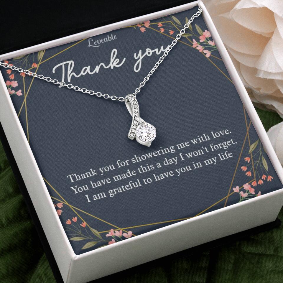 Thank You For Showering Me With Love - Necklace Jewelry - Image 11