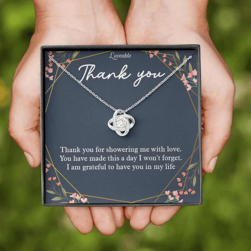 Thank You For Showering Me With Love - Necklace Jewelry - Image 4