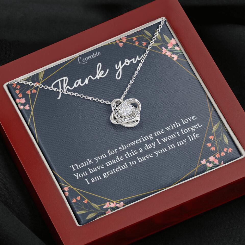 Thank You For Showering Me With Love - Necklace Jewelry - Image 7