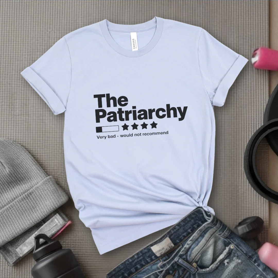 The Patriarchy Bad Review Shirt - Anti Patriarchy Unisex Tee - Girl Power Shirt - Women Rights Shirt - Feminist Gift - Bella Canvas 3001 - Image 8