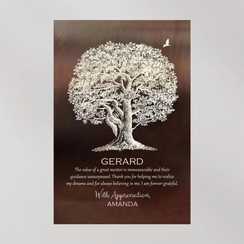 The Value Of The Great Mentor Custom Canvas Poster Appreciation Gift - Image 9