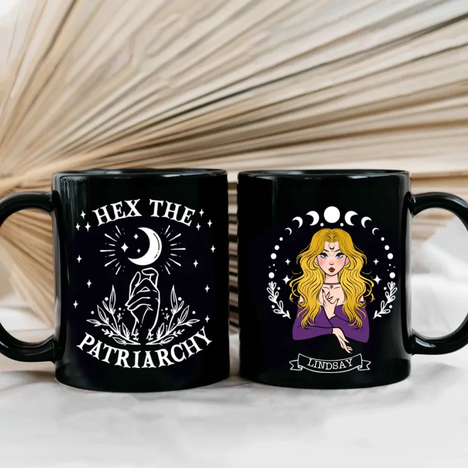 There's A Little Witch In All Of Us - Personalized Mug - Gift For Witch Halloween - Image 3