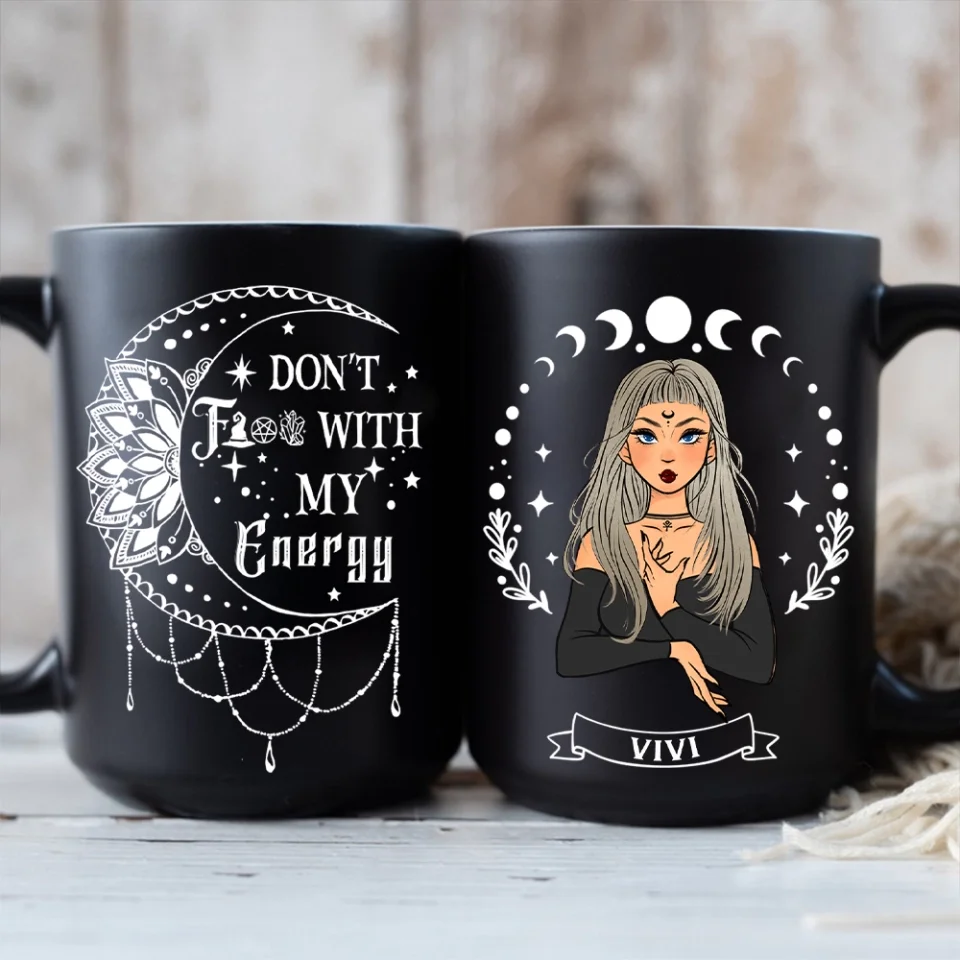 There's A Little Witch In All Of Us - Personalized Mug - Gift For Witch Halloween - Image 7