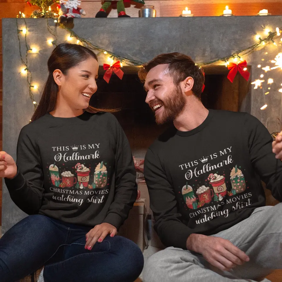 This Is My Hallmark Christmas Movies Watching Shirt Christmas Gift - Image 7