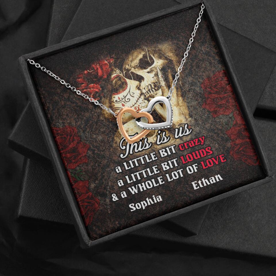 This is Us - Couple Skull - Personalized Sorry Gift Wife 205HNTHJE070 - Image 2
