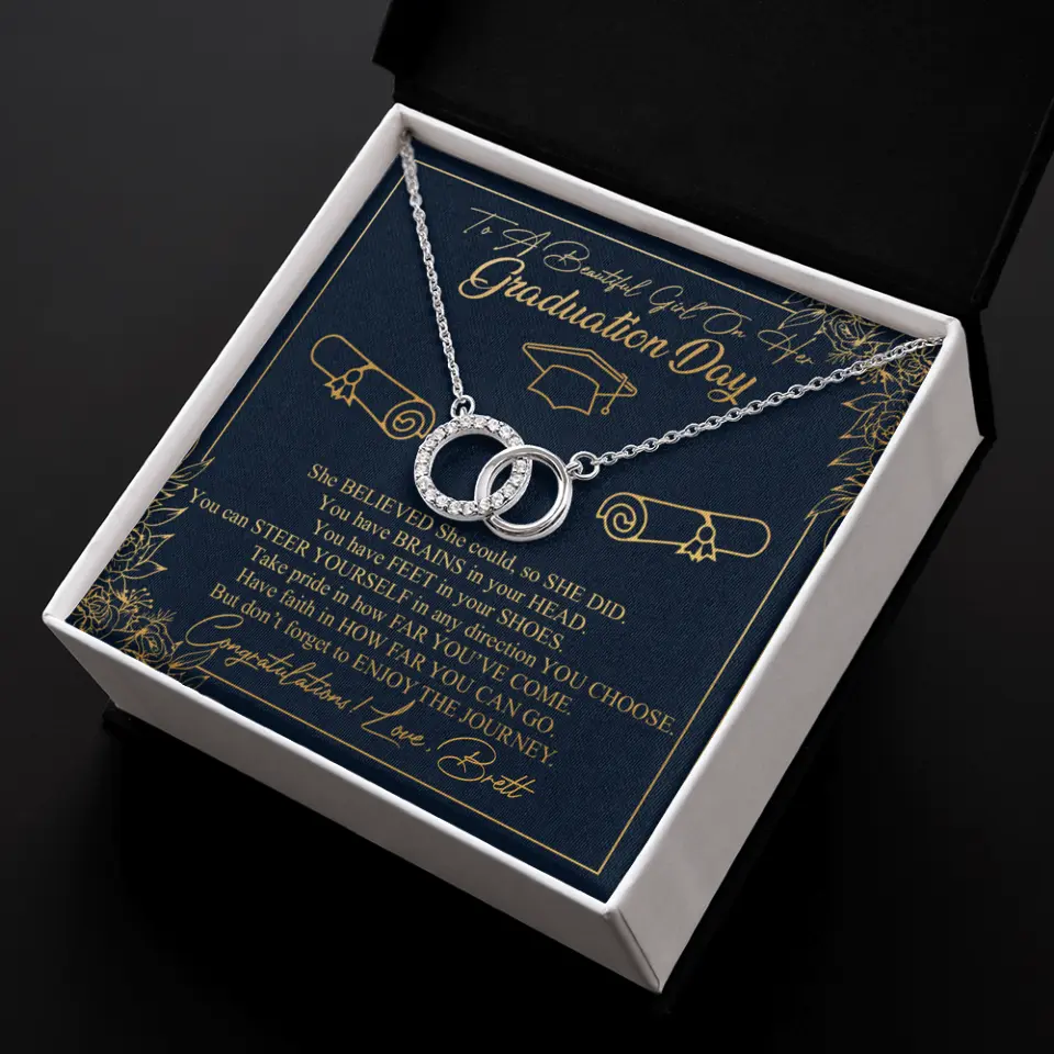 To A Beautiful Girl On Her Graduation Day Custom Necklace Graduation Gift For Her - Image 60