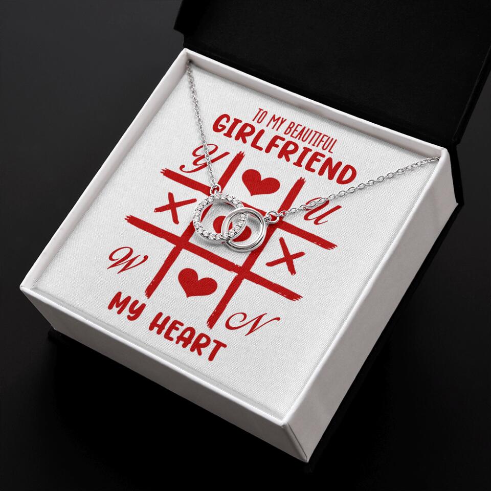 To My Beautiful Girlfriend, My Heart - Custom Name Necklace - Valentine's Day Gift for Girlfriend - Image 32