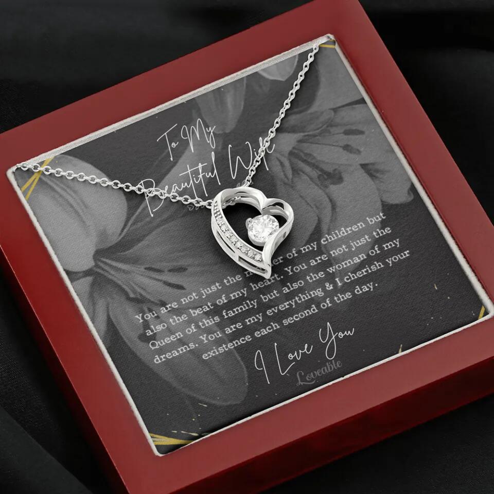 To My Beautiful Wife You Are Not Just The Mother Of My Children, Personalized Necklace for Her, Sweet Gift For Wife - Image 28