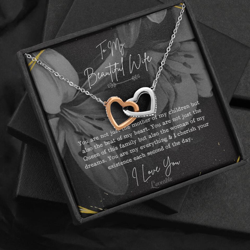 To My Beautiful Wife You Are Not Just The Mother Of My Children, Personalized Necklace for Her, Sweet Gift For Wife - Image 39