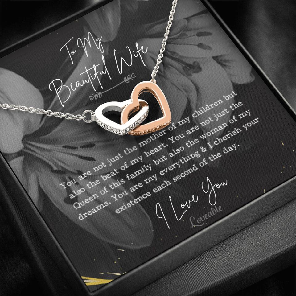 To My Beautiful Wife You Are Not Just The Mother Of My Children, Personalized Necklace for Her, Sweet Gift For Wife - Image 40