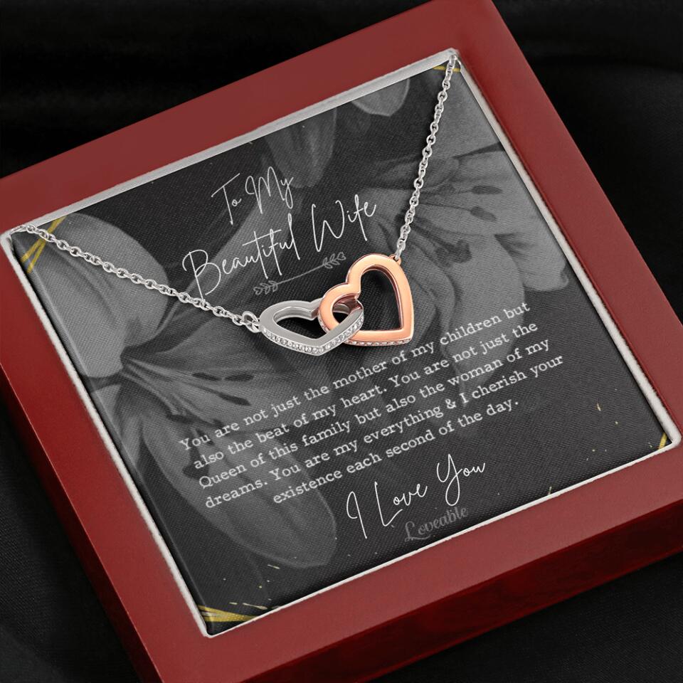 To My Beautiful Wife You Are Not Just The Mother Of My Children, Personalized Necklace for Her, Sweet Gift For Wife - Image 42
