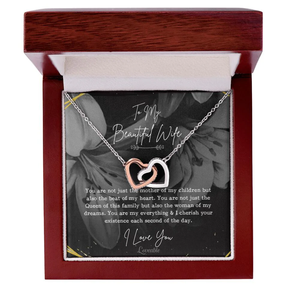 To My Beautiful Wife You Are Not Just The Mother Of My Children, Personalized Necklace for Her, Sweet Gift For Wife - Image 43