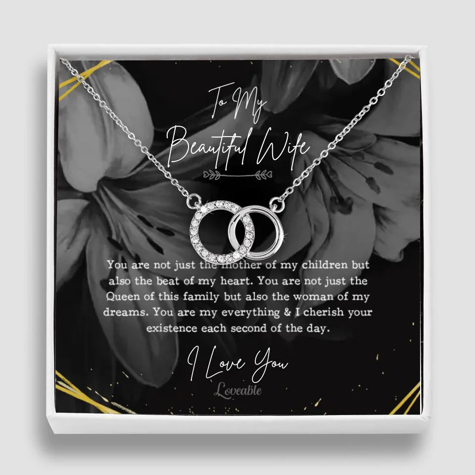 To My Beautiful Wife You Are Not Just The Mother Of My Children, Personalized Necklace for Her, Sweet Gift For Wife - Image 46