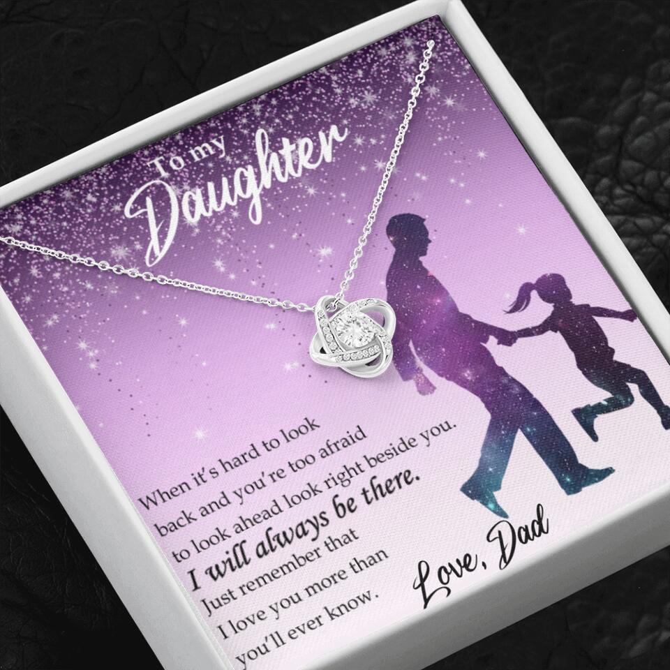 To My Daughter I Will Always Be These Personalized Necklace - Image 25