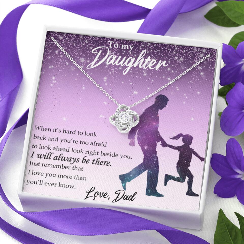 To My Daughter I Will Always Be These Personalized Necklace - Image 28