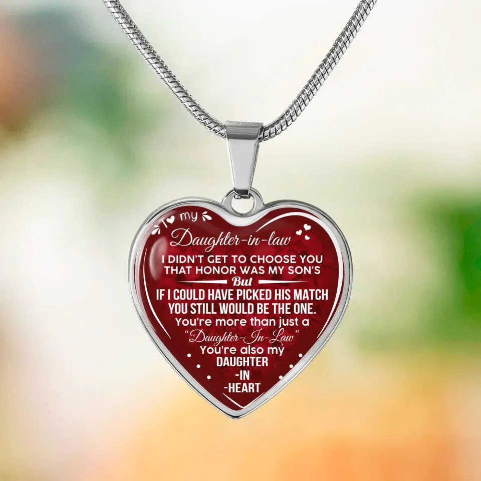 You're Also My Daughter In Heart Personalized Keychain - Image 7