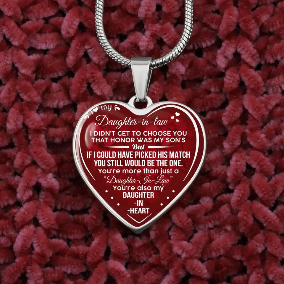 You're Also My Daughter In Heart Personalized Keychain - Image 8