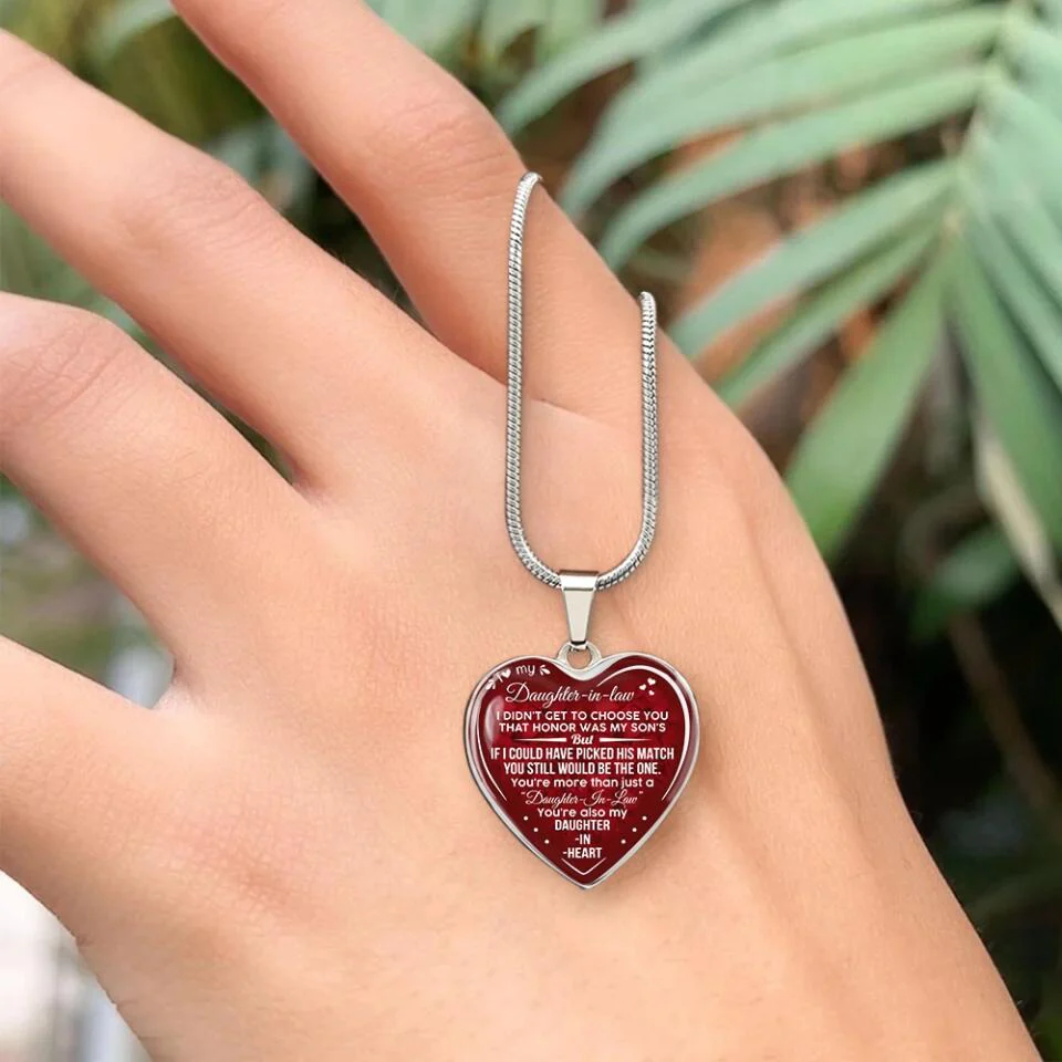 You're Also My Daughter In Heart Personalized Keychain - Image 9