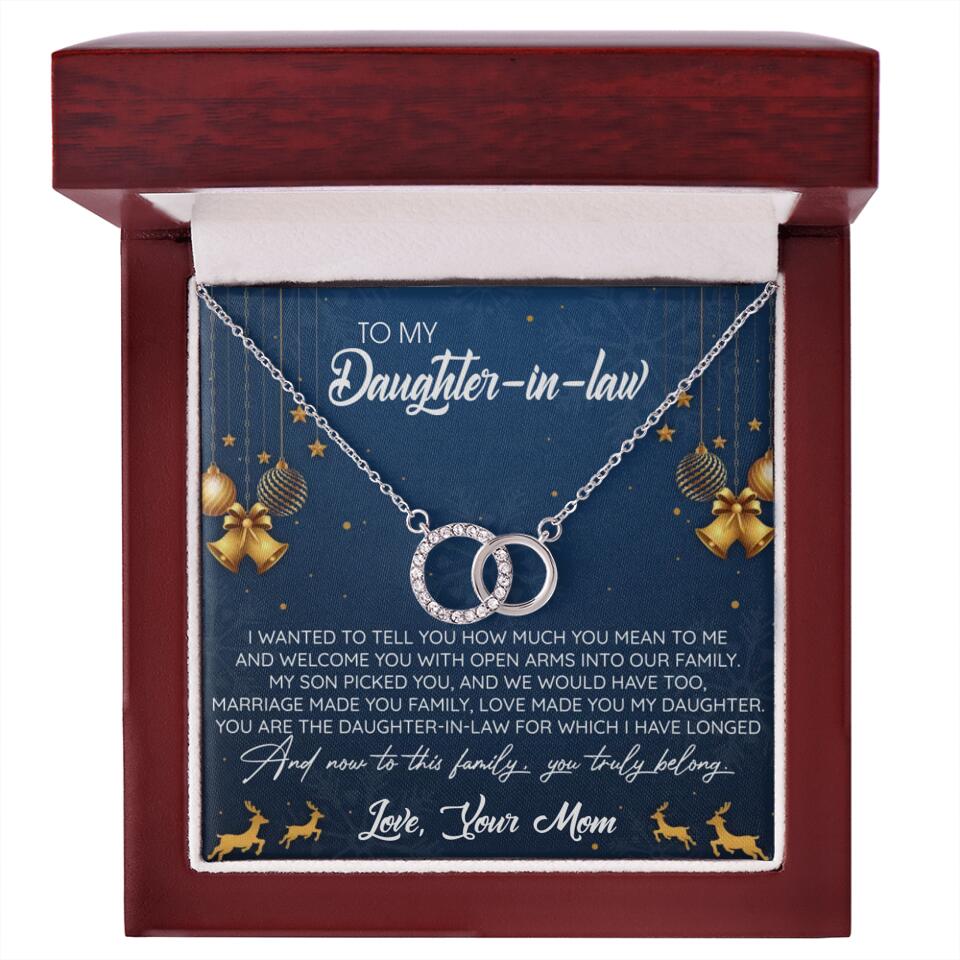 To My Daughter-In-Law You Truly Belong To This Family - Personalized Jewelry Necklace - Best Gift for Daughter-in-law - 211IHPNPJE429 - Image 38