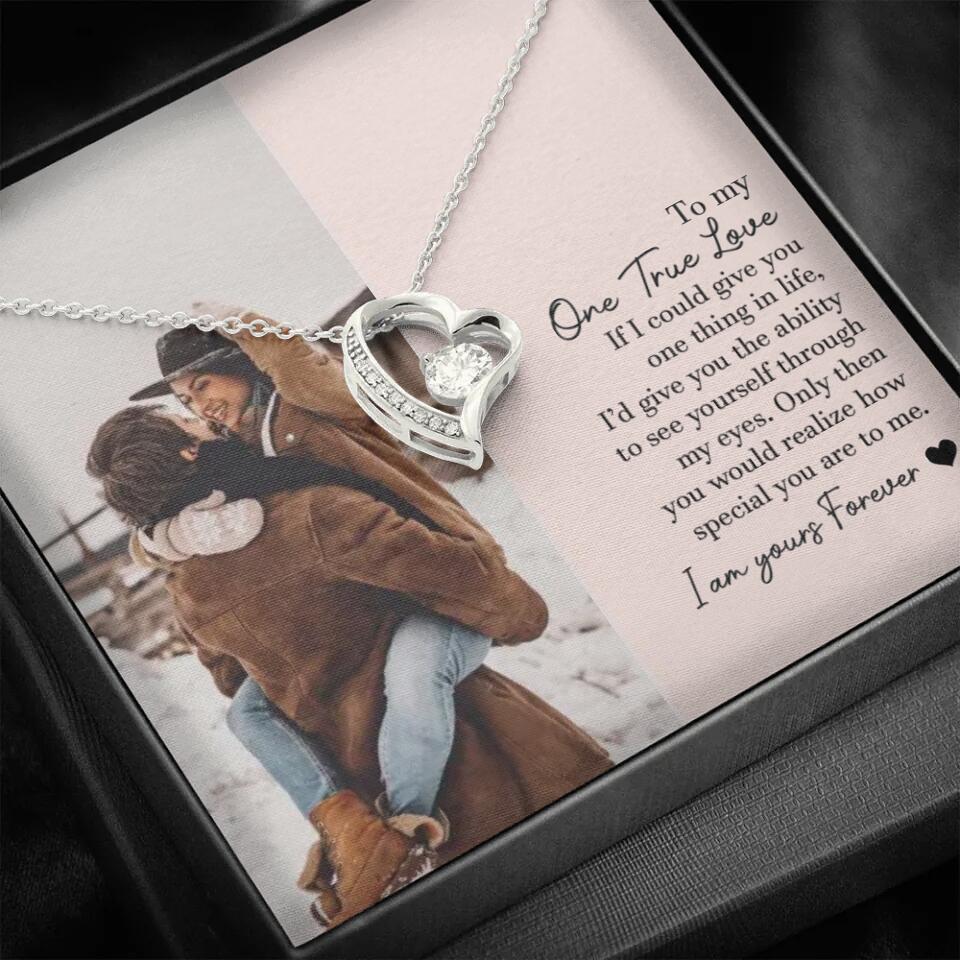 To My One True Love - Personalized Necklace - Image 15