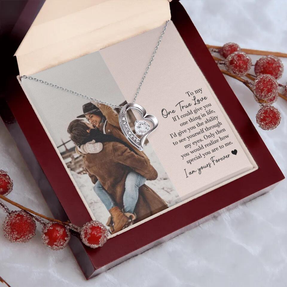 To My One True Love - Personalized Necklace - Image 20
