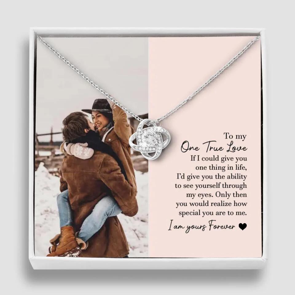 To My One True Love - Personalized Necklace - Image 35