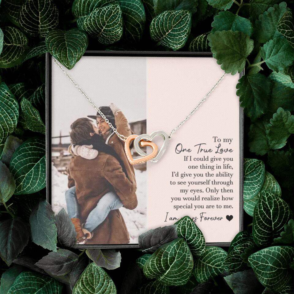 To My One True Love - Personalized Necklace - Image 4