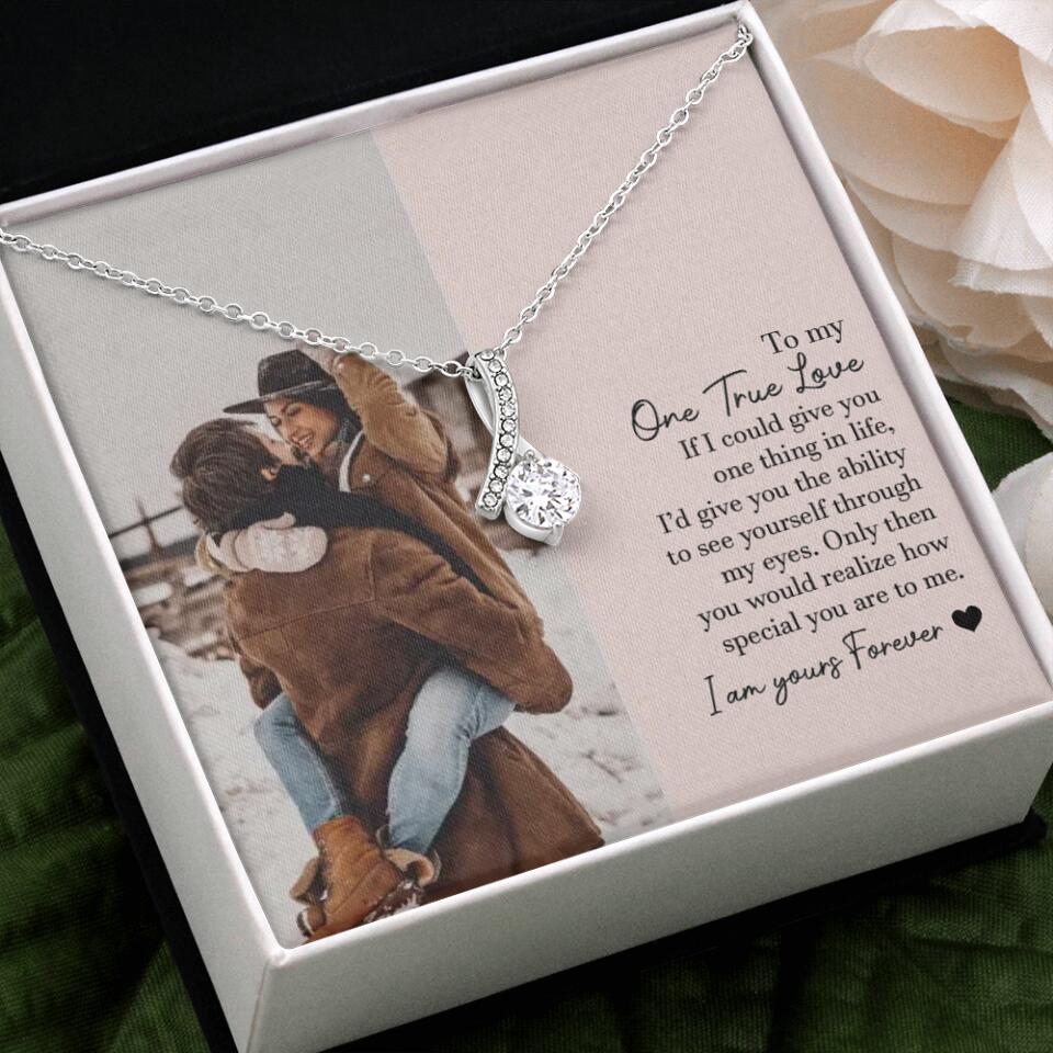 To My One True Love - Personalized Necklace - Image 43
