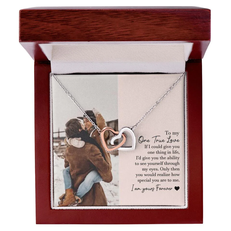To My One True Love - Personalized Necklace - Image 5