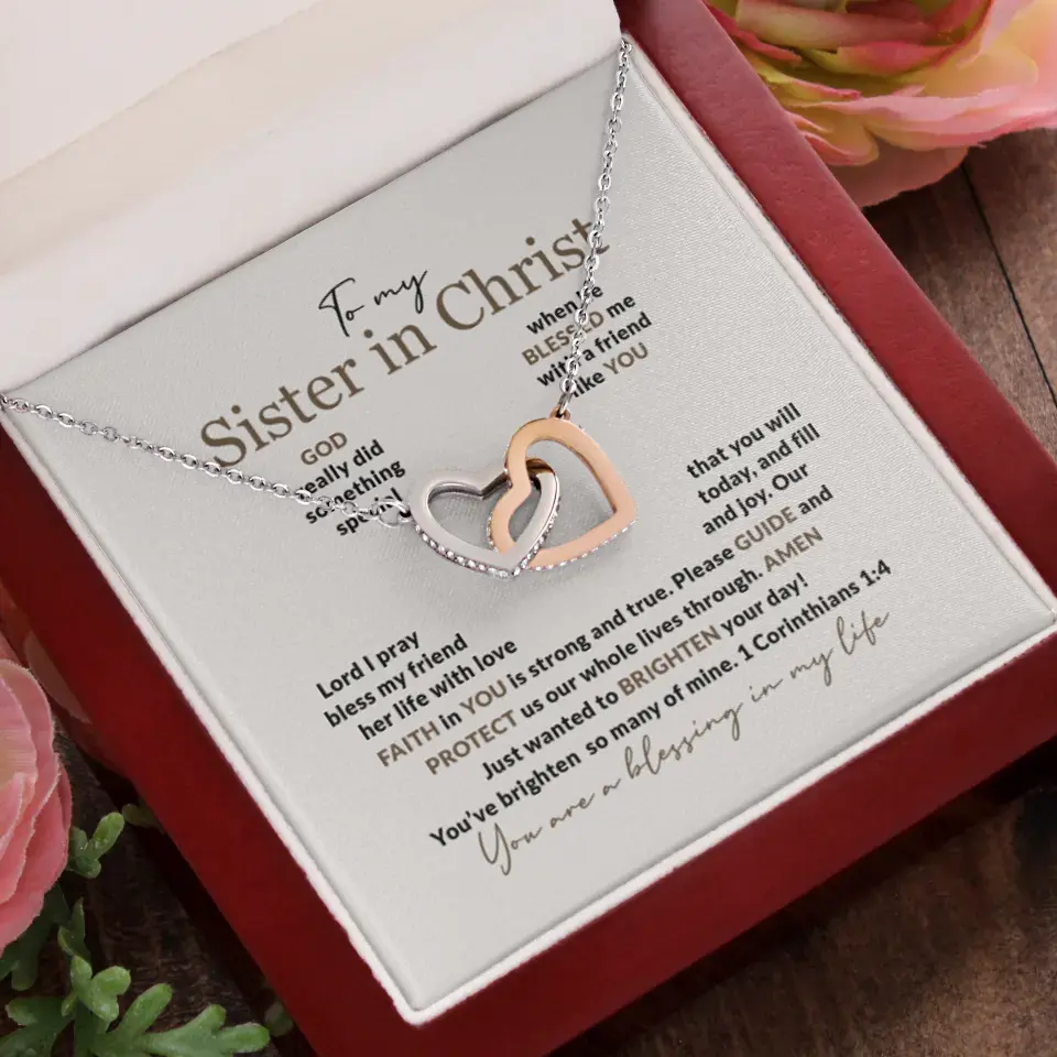To My Sister In Christ Personalized Silver Jewellery - Image 24