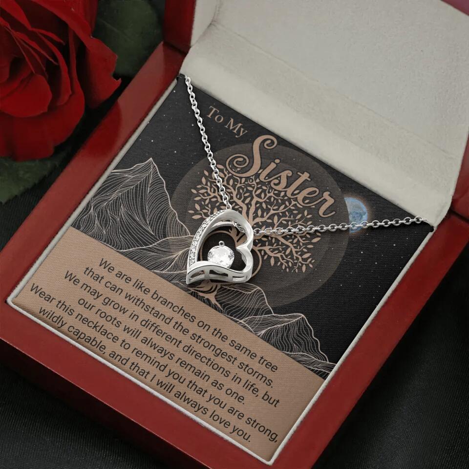 To My Sister/Sister-in-law We Are Like Branches On The Same Tree - Personalized Necklace - Gift For Her On Anniversaries - Image 26