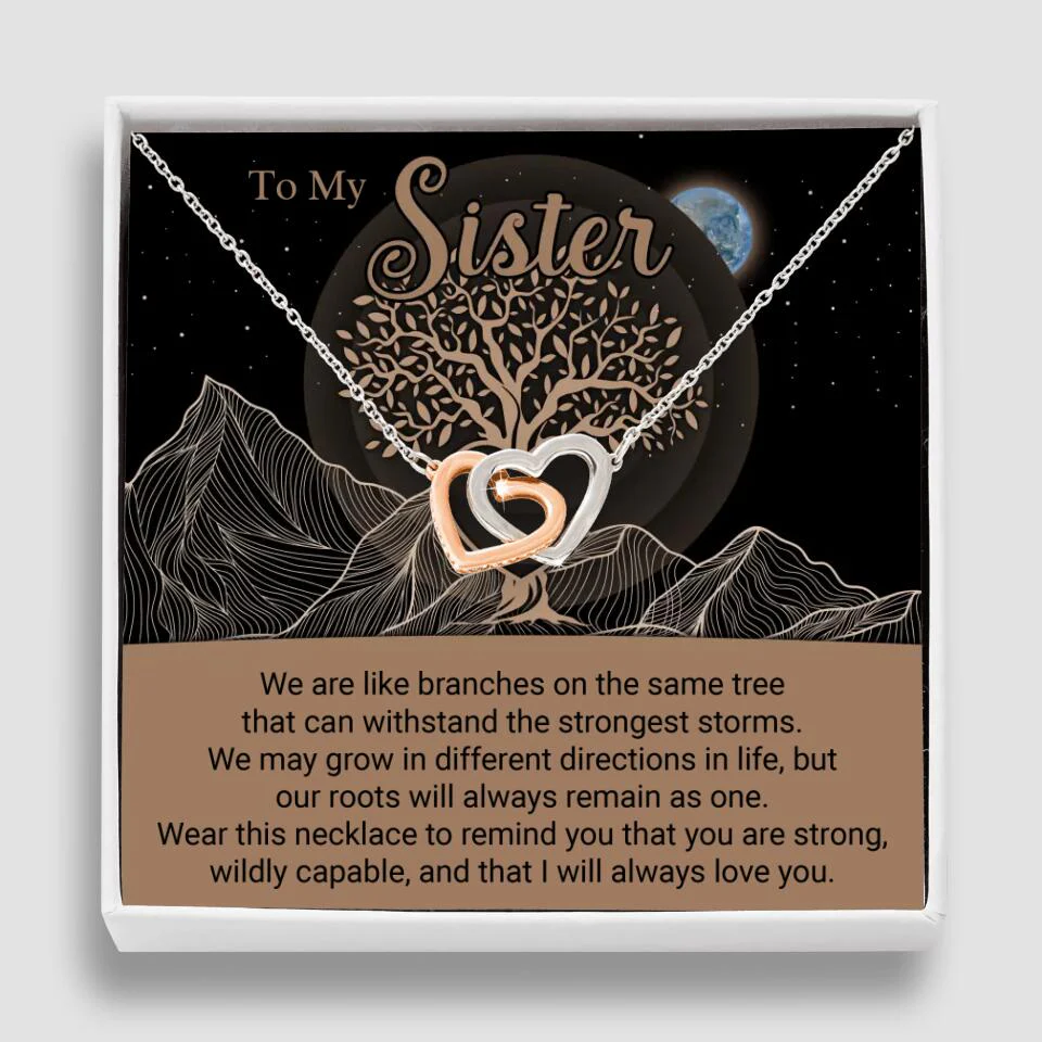 To My Sister/Sister-in-law We Are Like Branches On The Same Tree - Personalized Necklace - Gift For Her On Anniversaries - Image 38