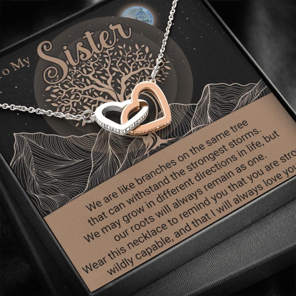To My Sister/Sister-in-law We Are Like Branches On The Same Tree - Personalized Necklace - Gift For Her On Anniversaries - Image 40