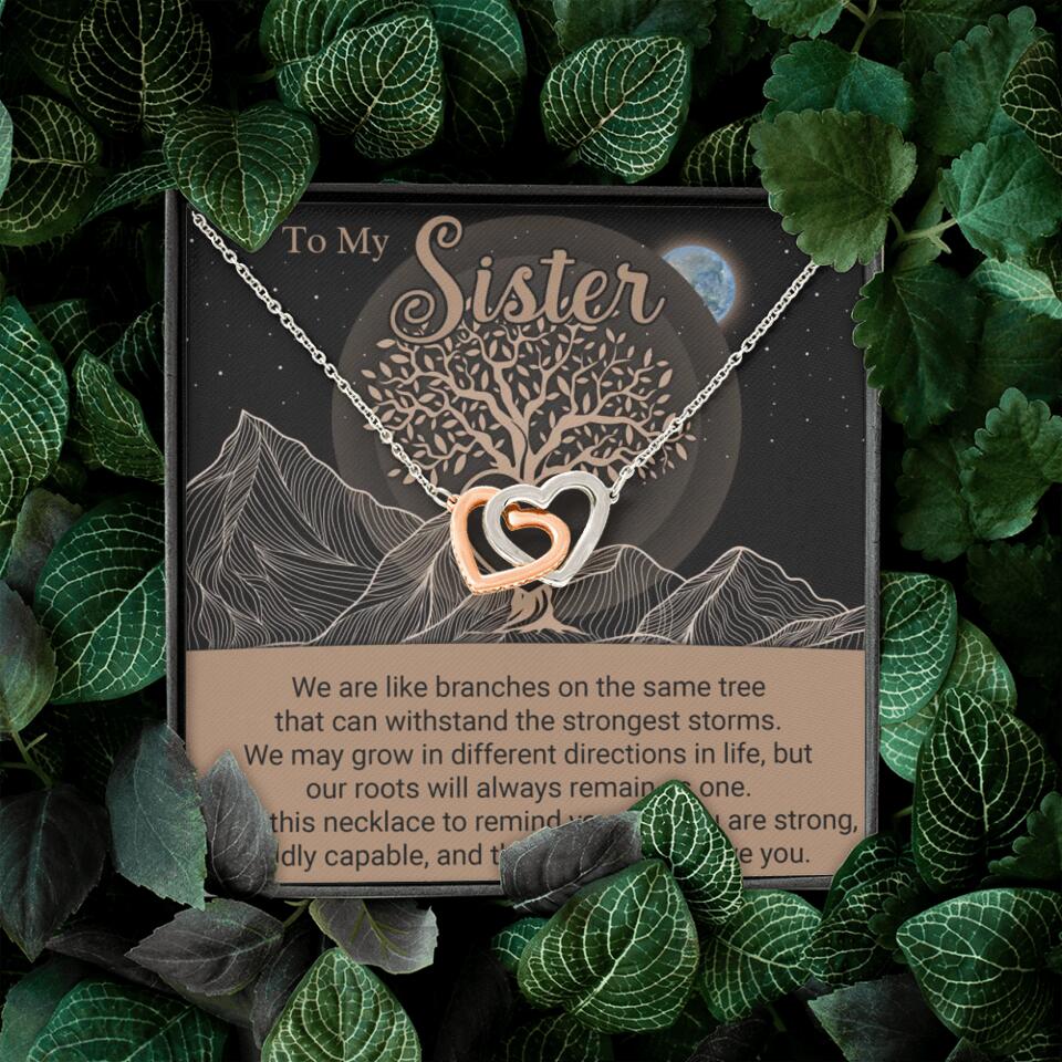 To My Sister/Sister-in-law We Are Like Branches On The Same Tree - Personalized Necklace - Gift For Her On Anniversaries - Image 41