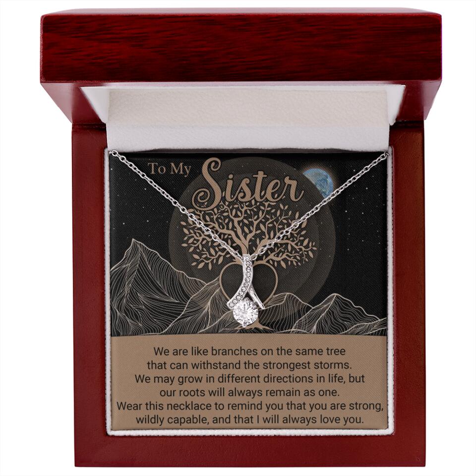 To My Sister/Sister-in-law We Are Like Branches On The Same Tree - Personalized Necklace - Gift For Her On Anniversaries - Image 57
